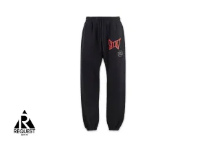 Saint Logo Sweatpants (SS24) "Black"