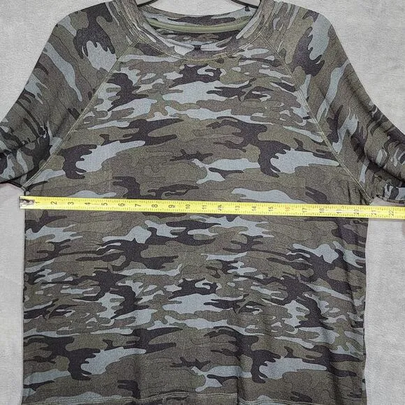 Sanctuary Jogger Pajamas Set Loungewear French Terry Earth Camo Size Small