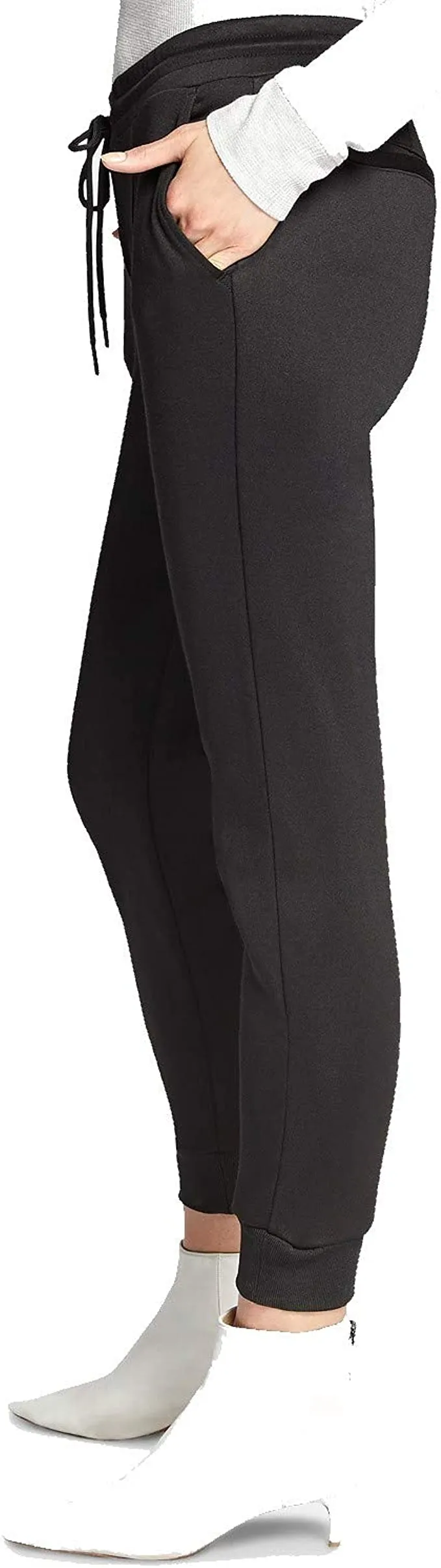 Sanctuary Sport-Seamed Jogger Pants Black Small