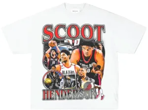 SCOOT HENDERSON WHITE TEE
