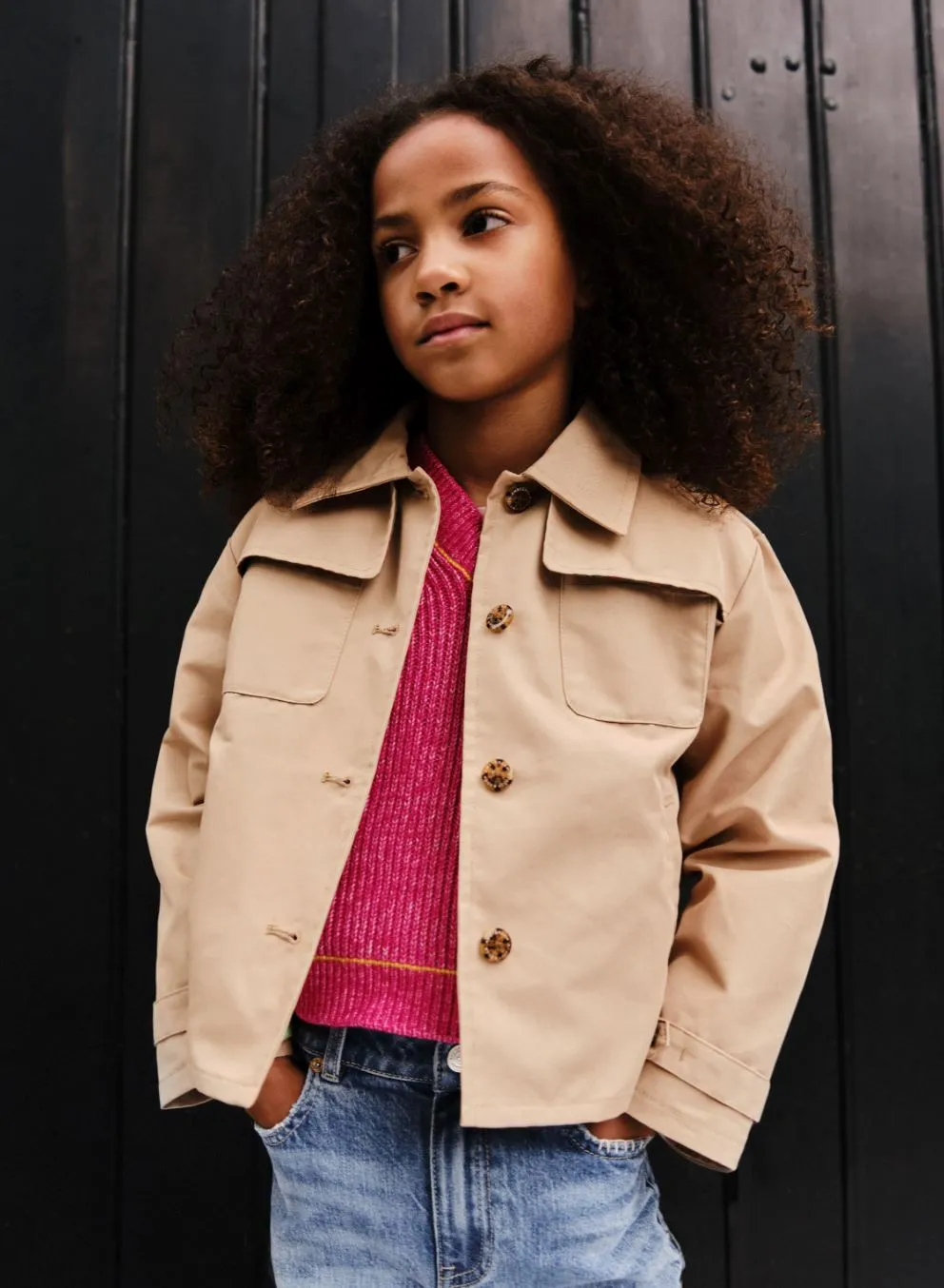 Scotch & Soda Triple Yarn Vest In Pink