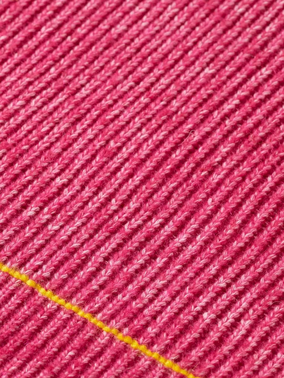 Scotch & Soda Triple Yarn Vest In Pink