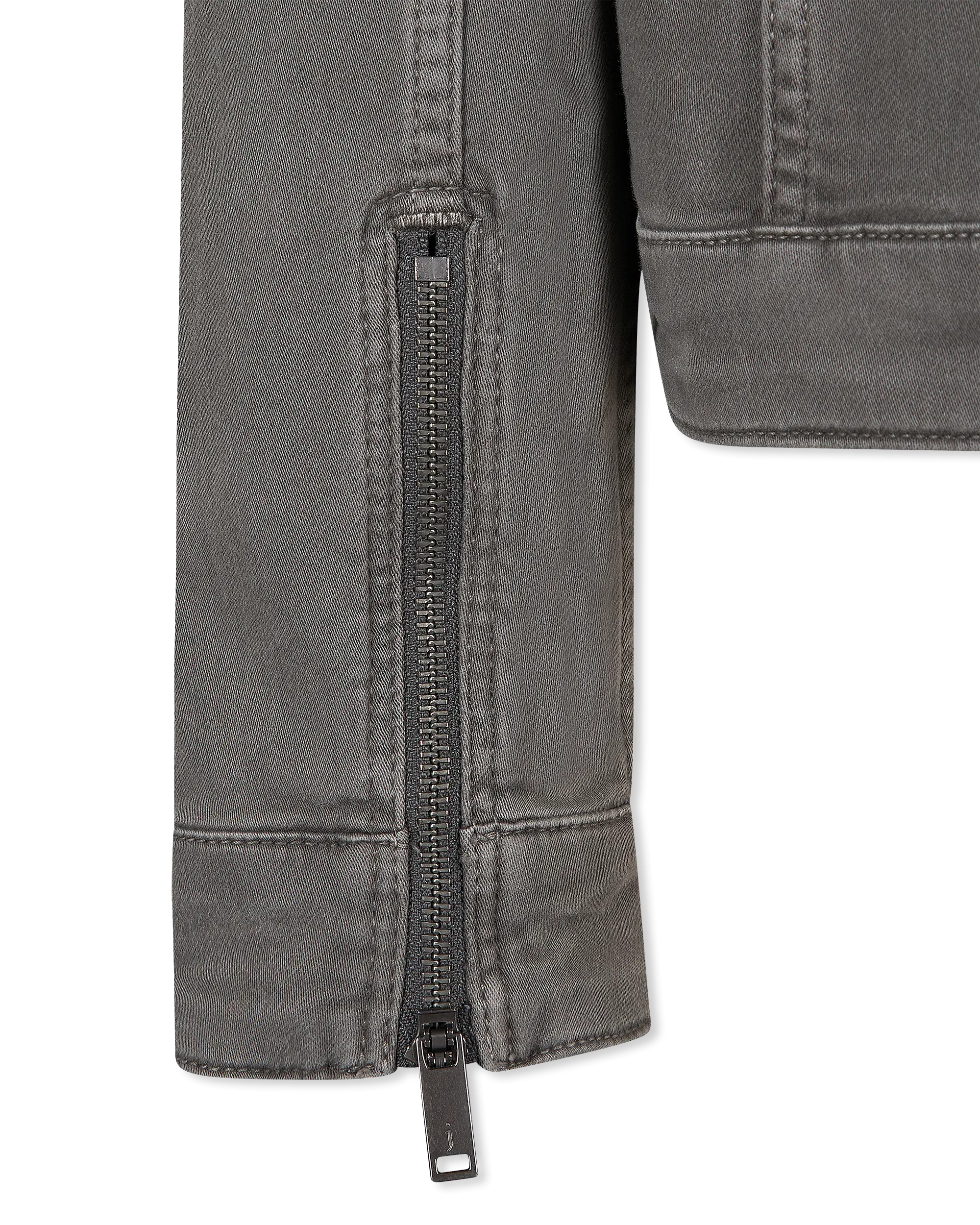 Scott Hooded Denim Trucker Jacket