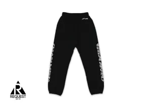 Scroll Logo Sweatpants "Black"