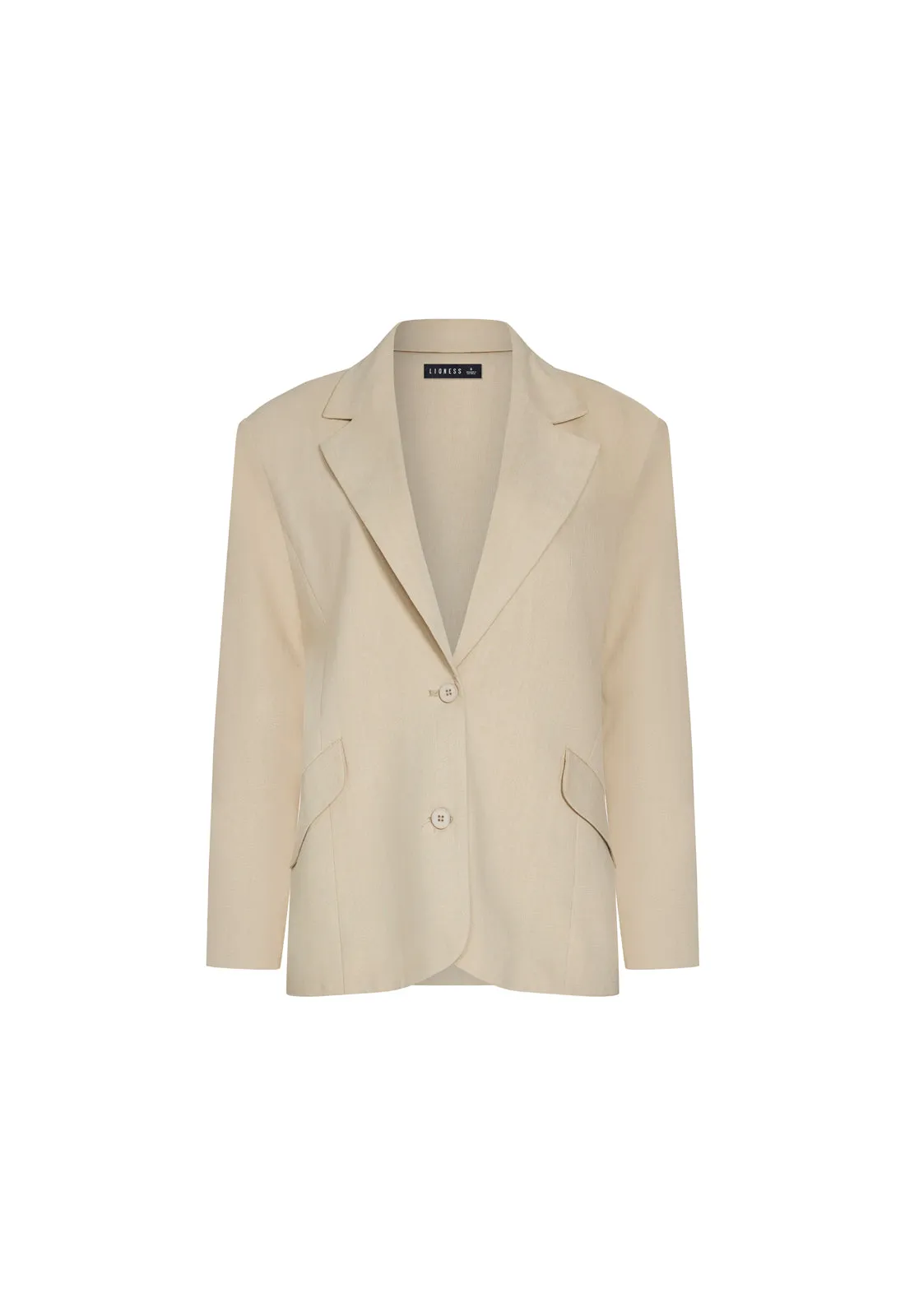 SERENE BLAZER - DEEP WHEAT