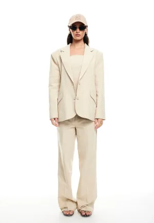 SERENE BLAZER - DEEP WHEAT