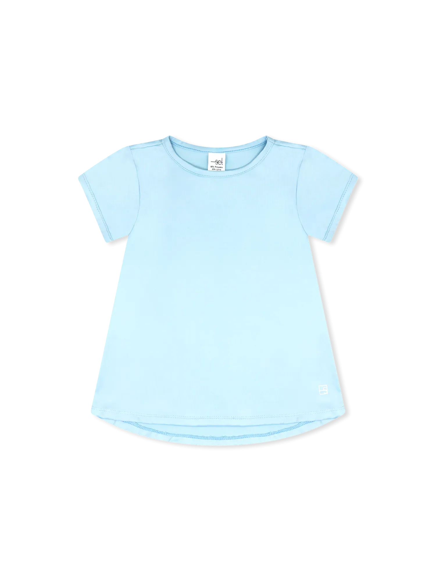 Set Athletics Bridget Basic Tee - Cotton Candy Blue