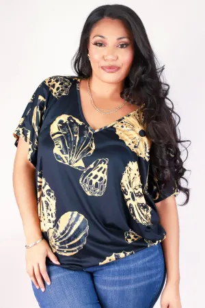 SHELL DOLMAN TOP