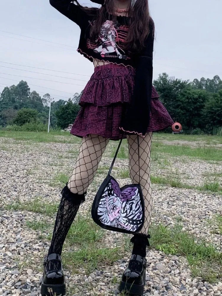 Short Skirts Pink Women Skirts Preppy Style Mini Skirt Japanese Fashion Skirts