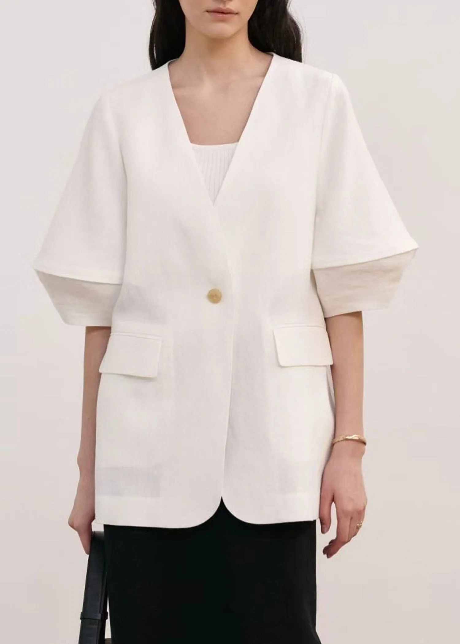 Sia Blazer - Ivory