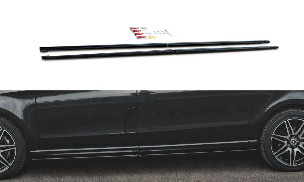 Side Skirts Diffusers V.1 Mercedes-Benz V-Class Long AMG-Line W447