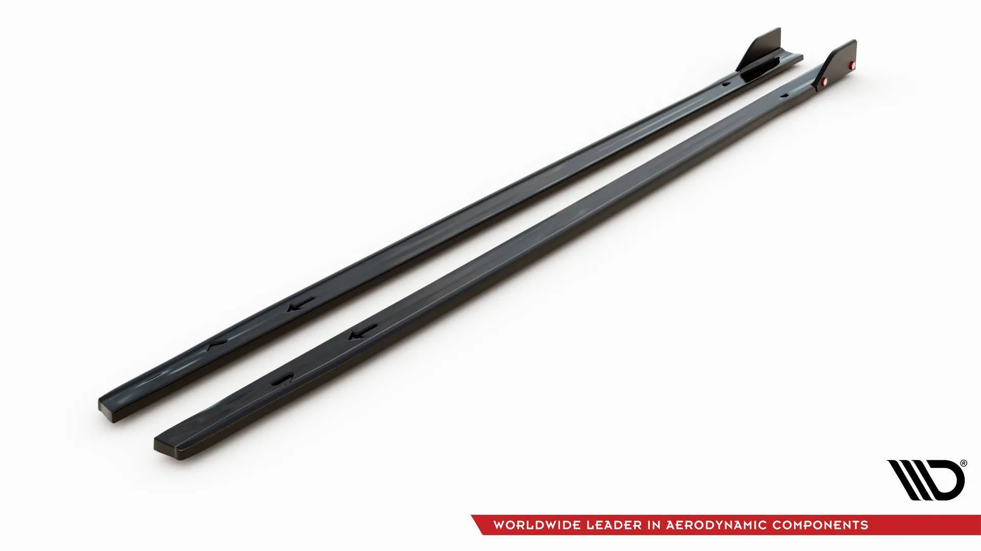 Side Skirts Diffusers V.2   Flaps Volkswagen Golf GTI / GTE / GTI Clubsport / GTD / R-Line Mk8