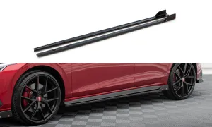 Side Skirts Diffusers V.2   Flaps Volkswagen Golf GTI / GTE / GTI Clubsport / GTD / R-Line Mk8