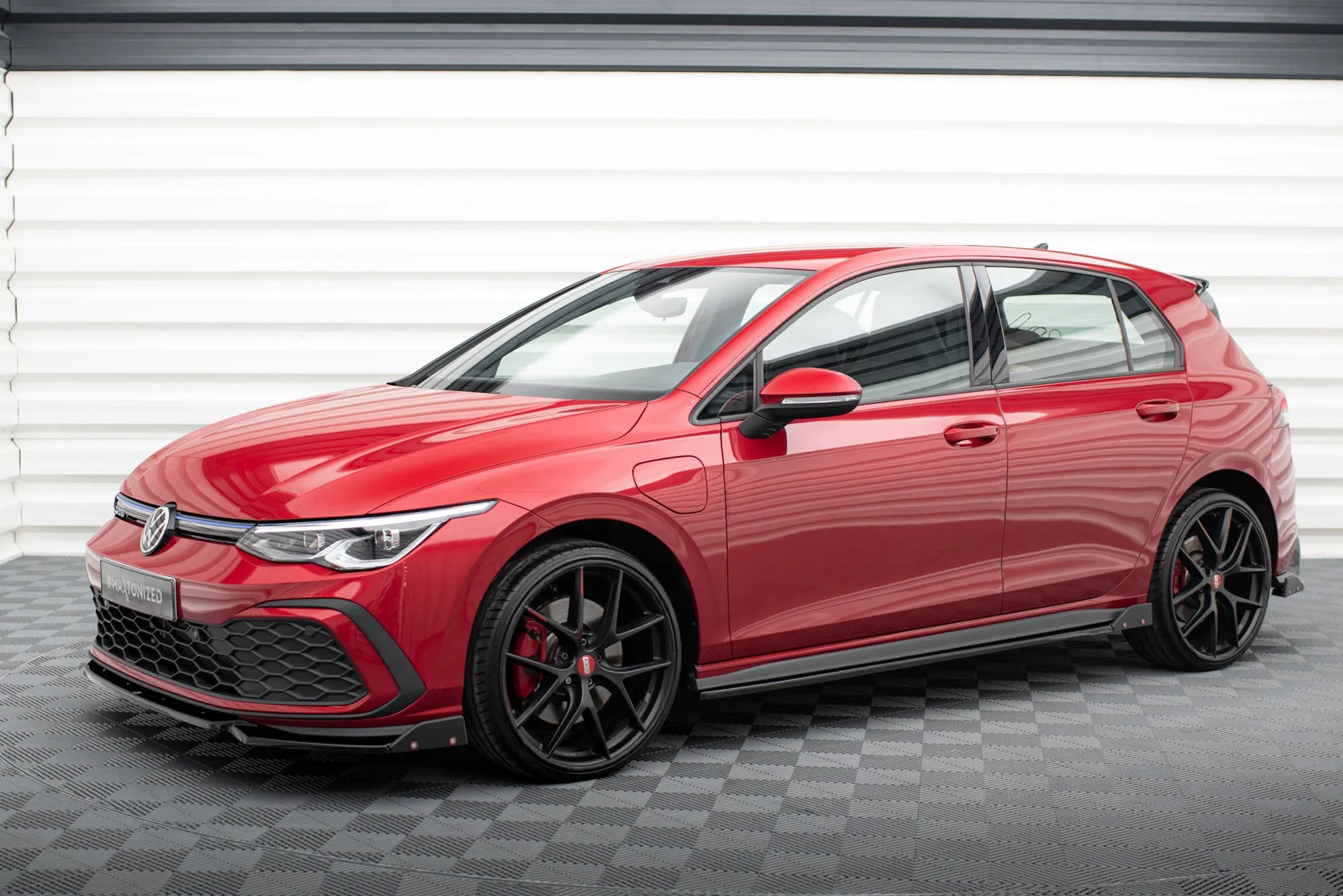 Side Skirts Diffusers V.2   Flaps Volkswagen Golf GTI / GTE / GTI Clubsport / GTD / R-Line Mk8