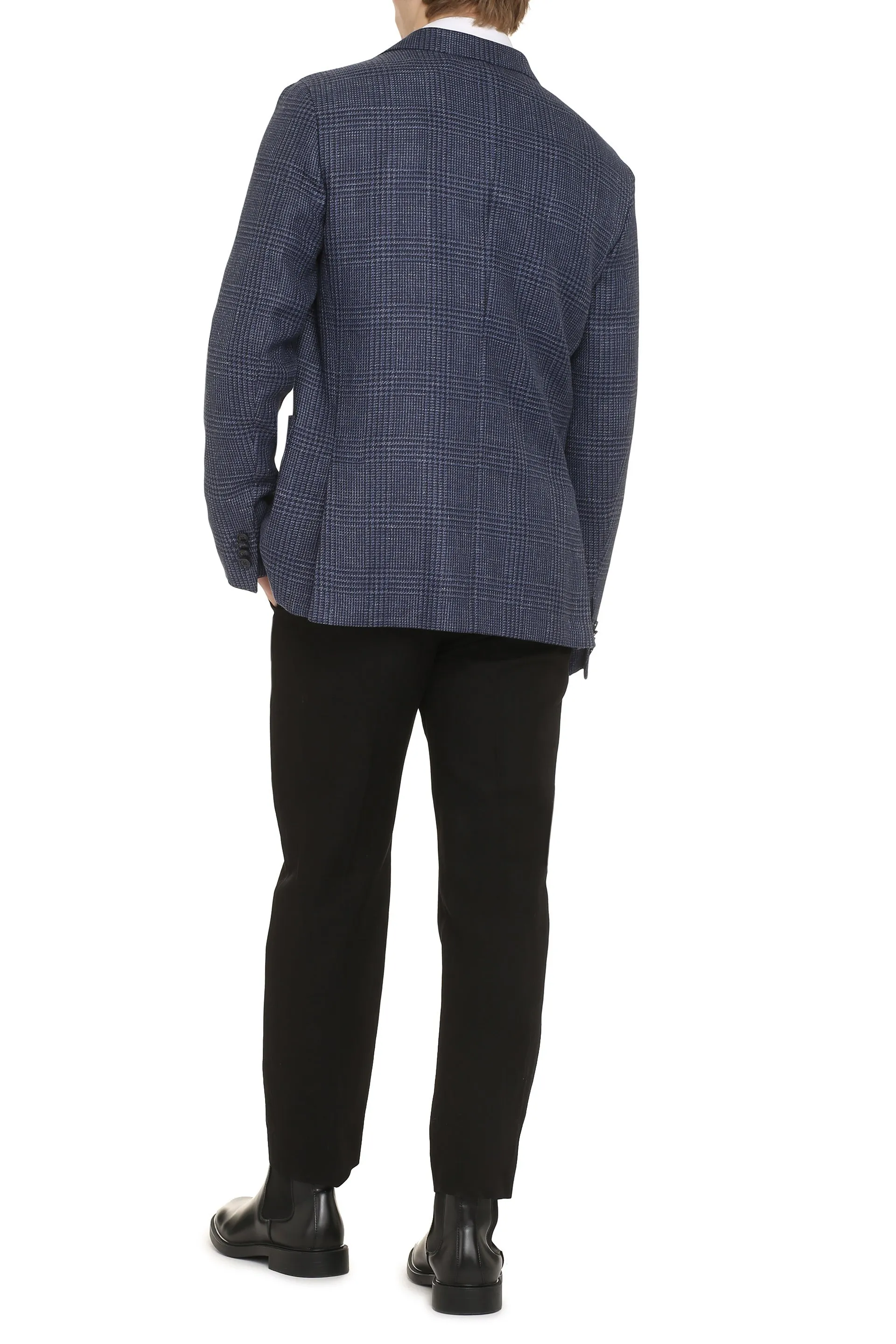 Single-breasted two-button blazer
