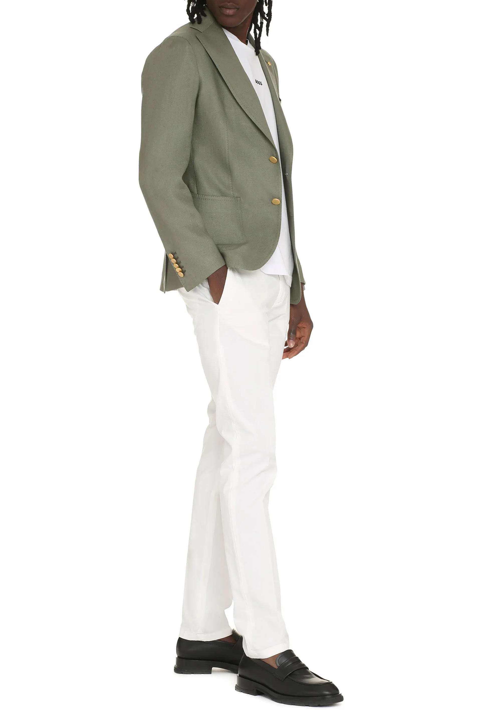 Single-breasted two-button jacket