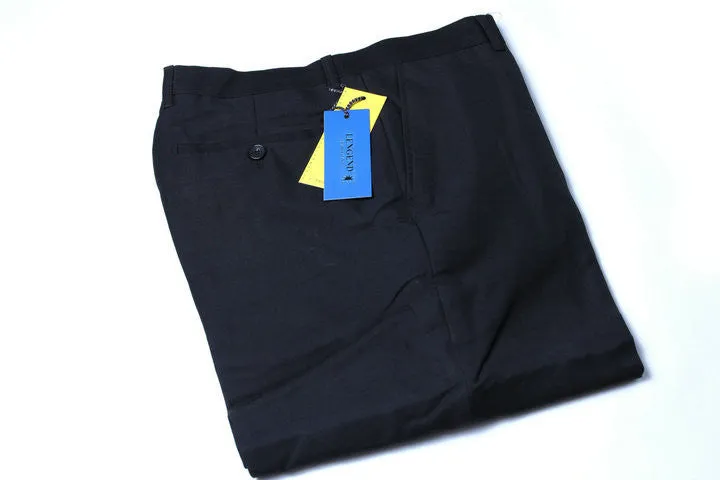 Size29-40 Easy Care Straight Mens Wedding Trousers Business Formal Men Dress Pants Black Suit Pants