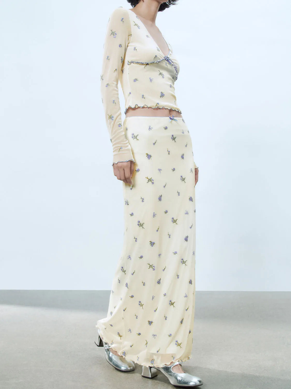 Skinny A-Line Skirts
