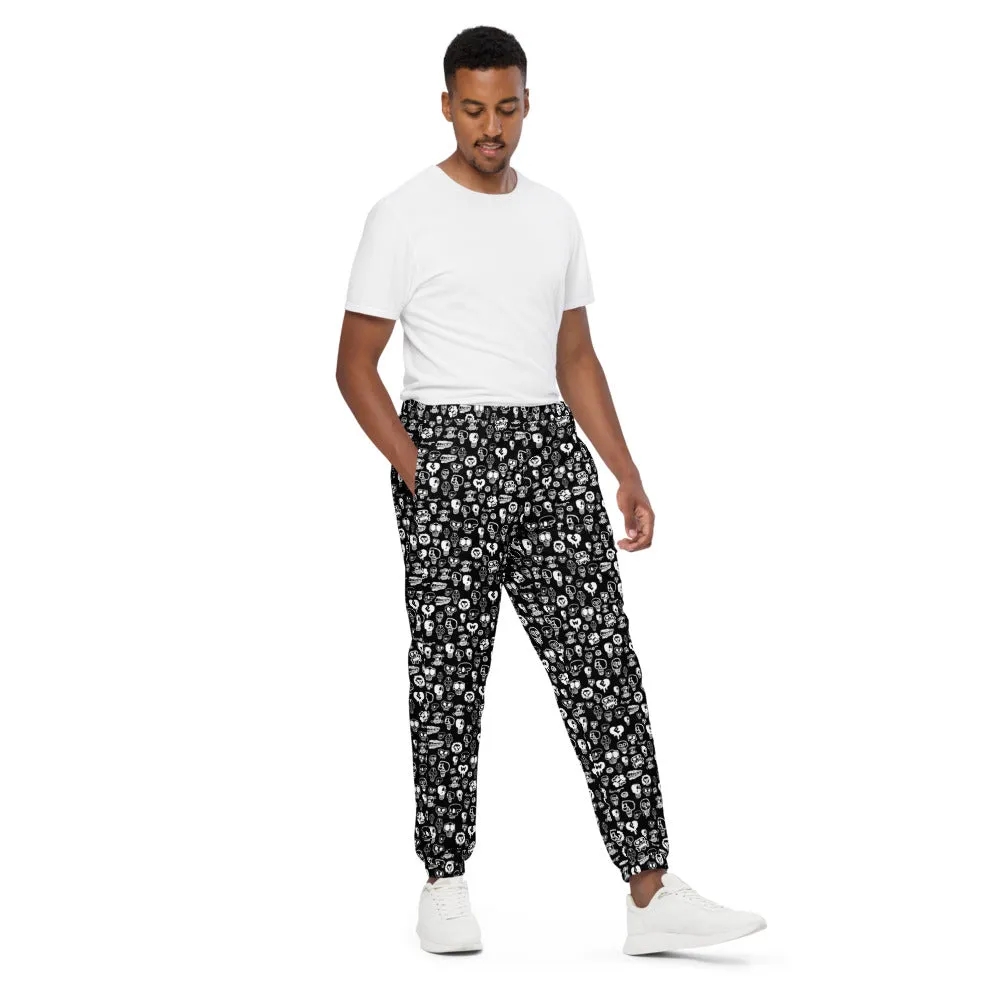 Skull Print Unisex Track Pants by HERO: Stand Out in Style and Comfort