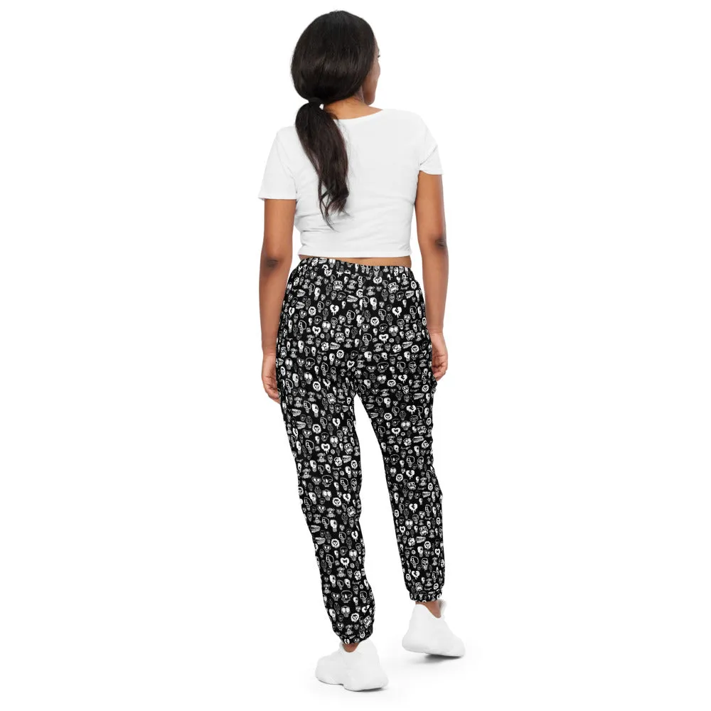Skull Print Unisex Track Pants by HERO: Stand Out in Style and Comfort