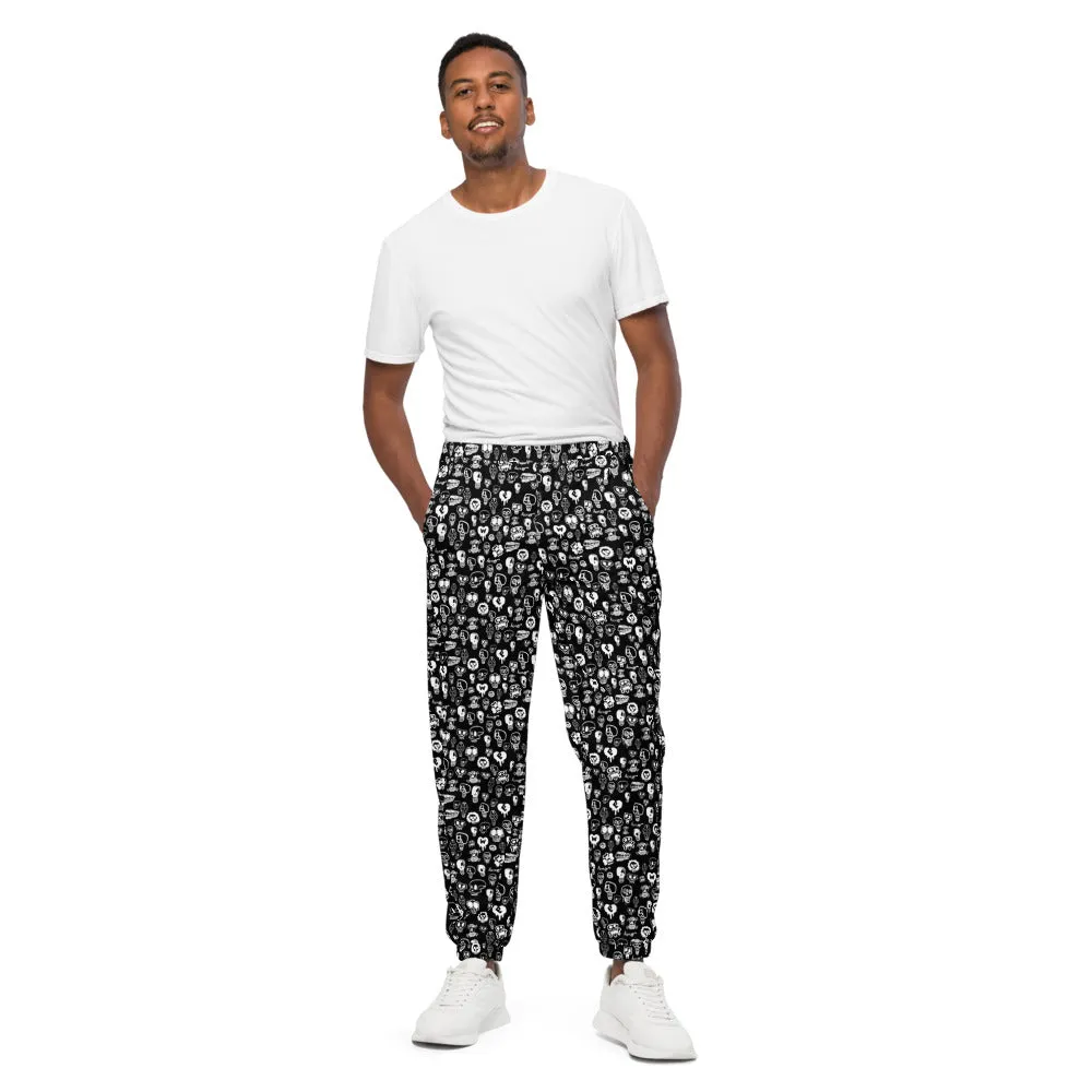 Skull Print Unisex Track Pants by HERO: Stand Out in Style and Comfort