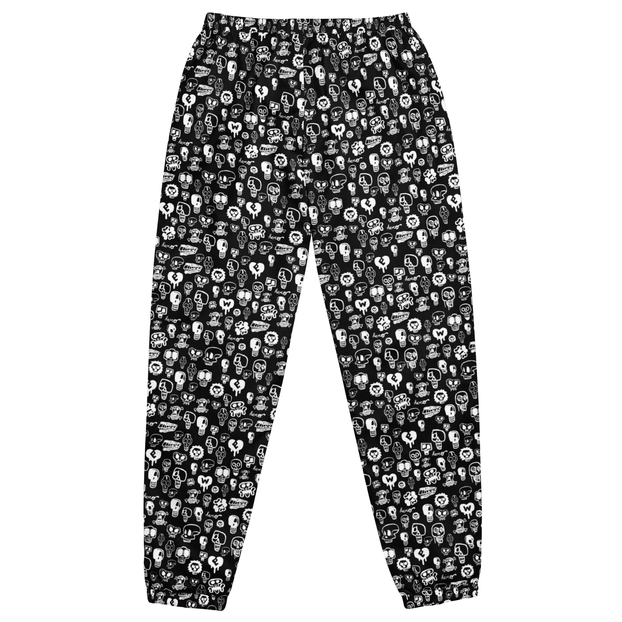 Skull Print Unisex Track Pants by HERO: Stand Out in Style and Comfort