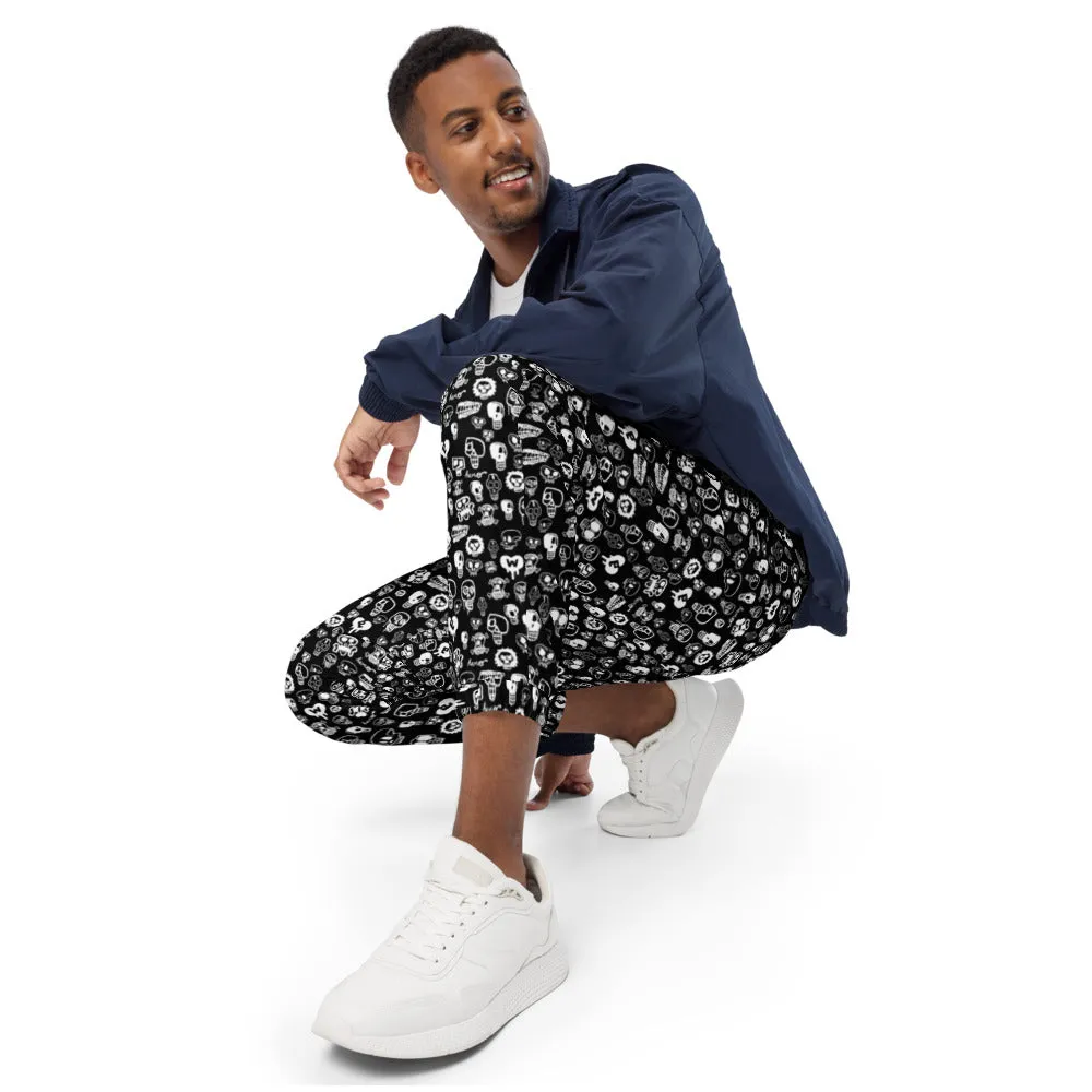 Skull Print Unisex Track Pants by HERO: Stand Out in Style and Comfort