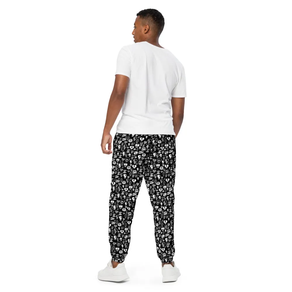 Skull Print Unisex Track Pants by HERO: Stand Out in Style and Comfort