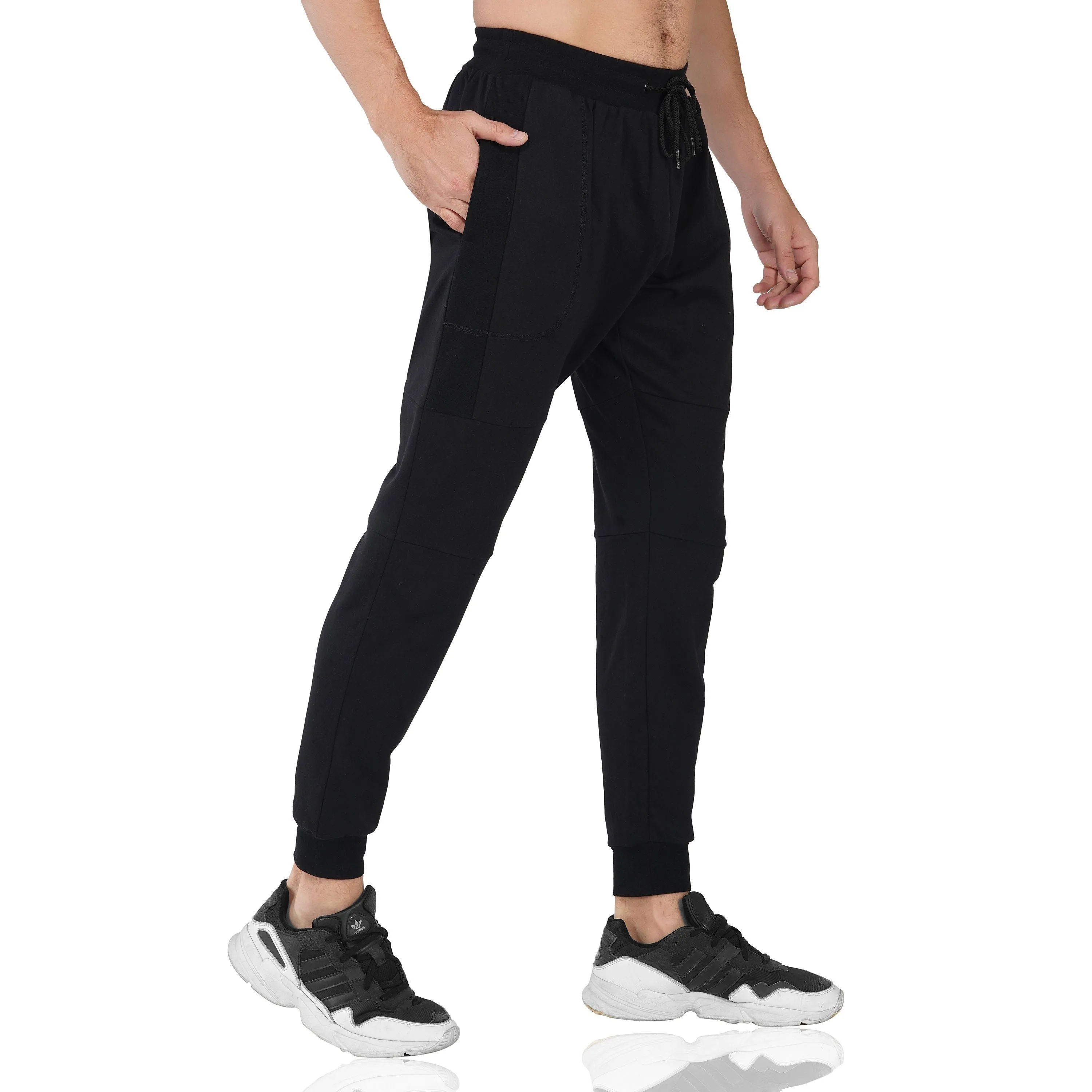 SLAY. Men's Black Joggers