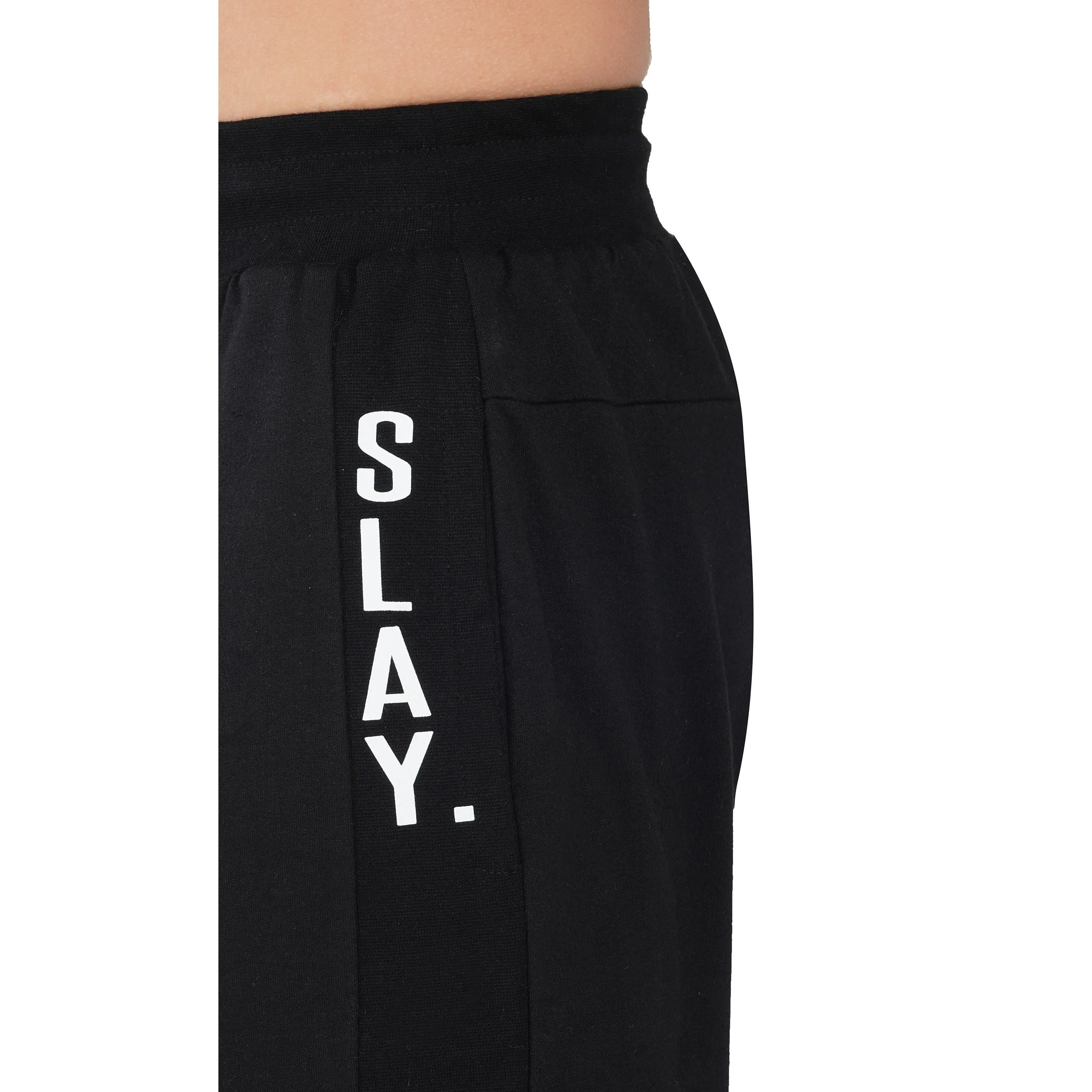 SLAY. Men's Black Joggers