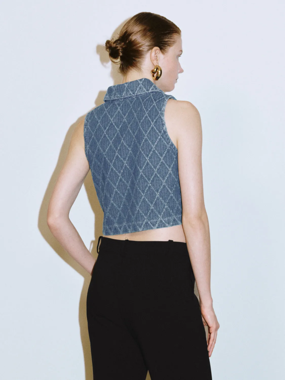Sleeveless Denim Jackets