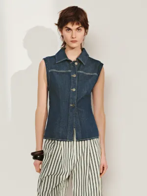 Sleeveless Denim Jackets