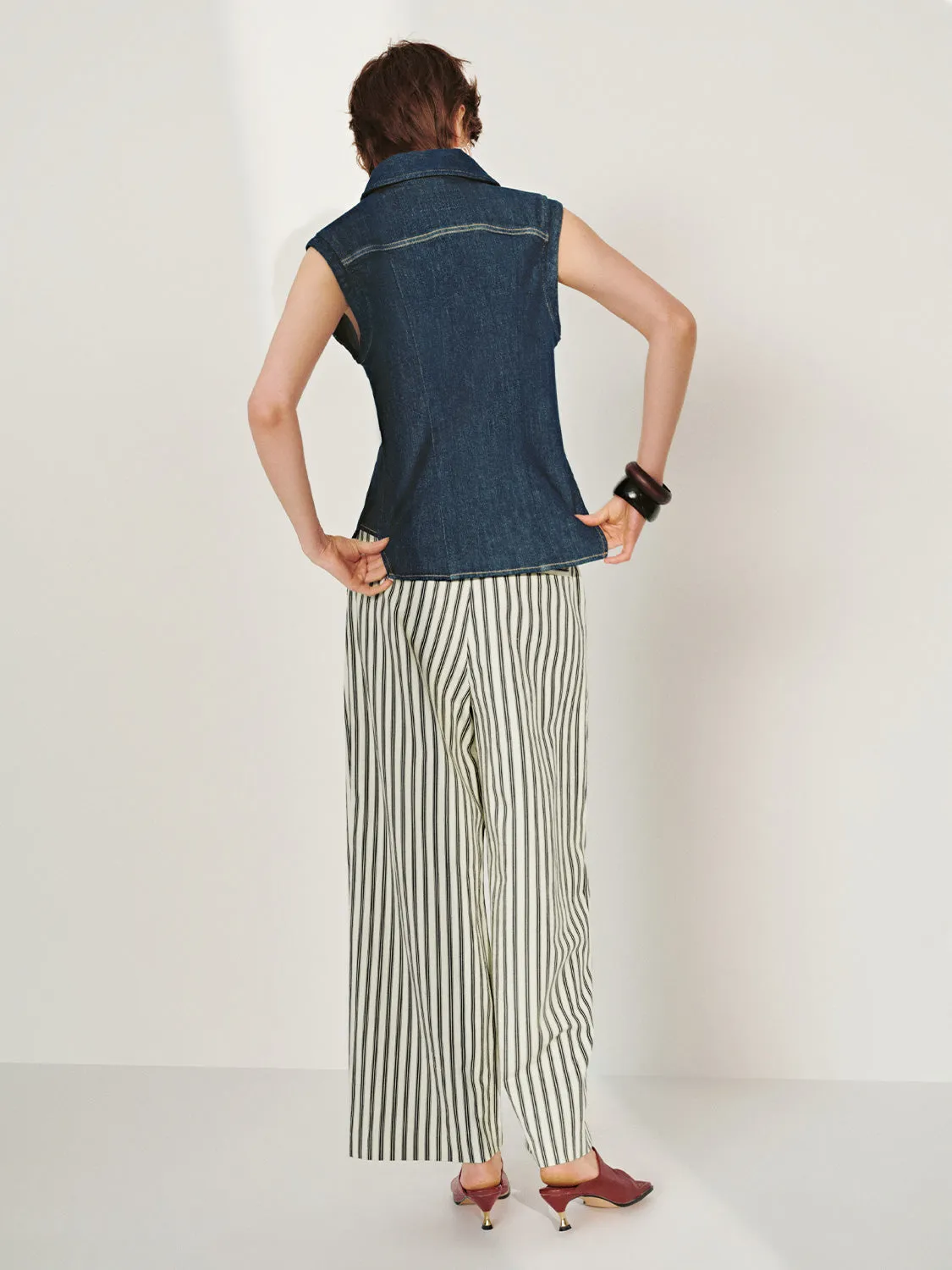 Sleeveless Denim Jackets