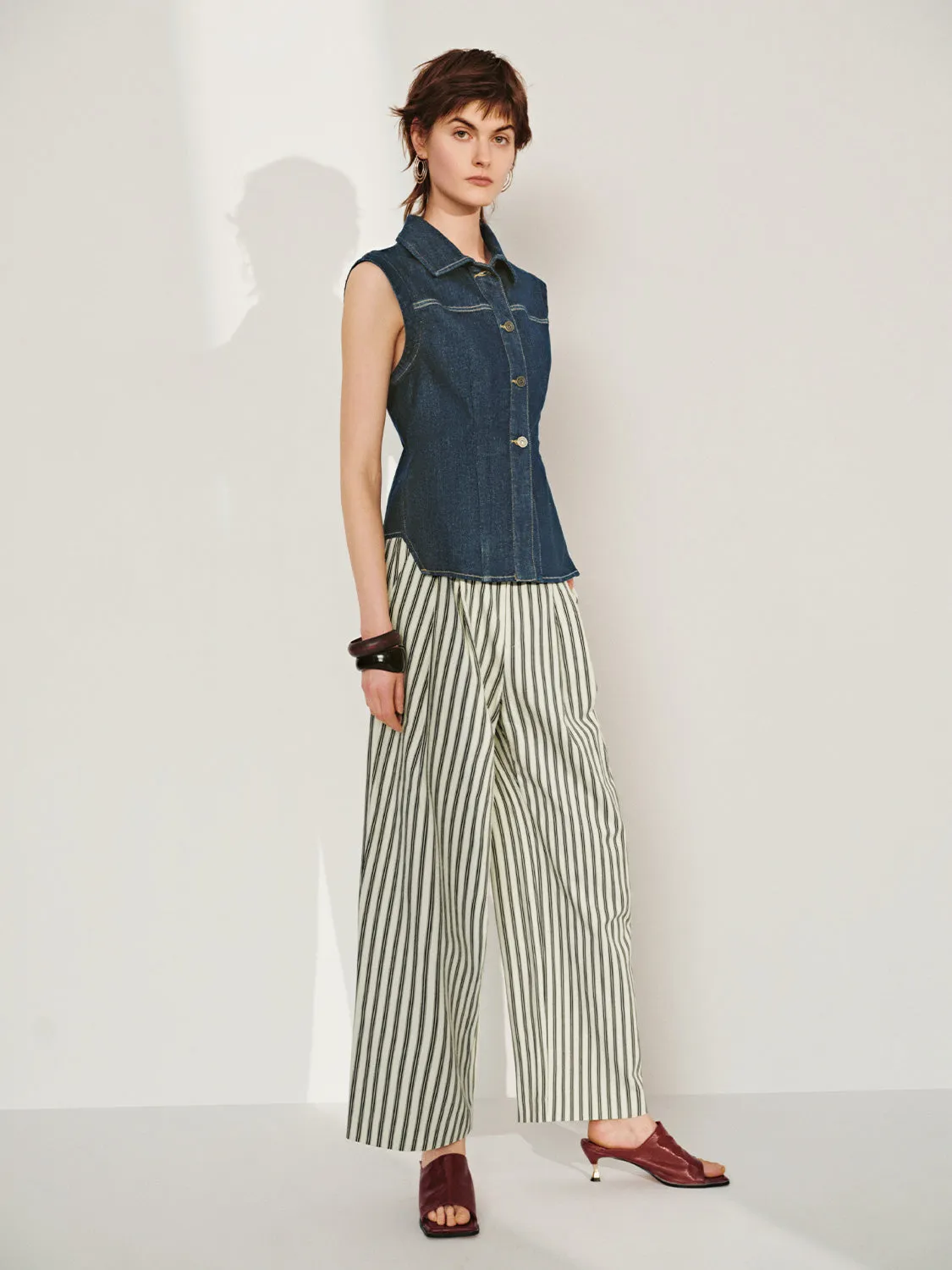 Sleeveless Denim Jackets