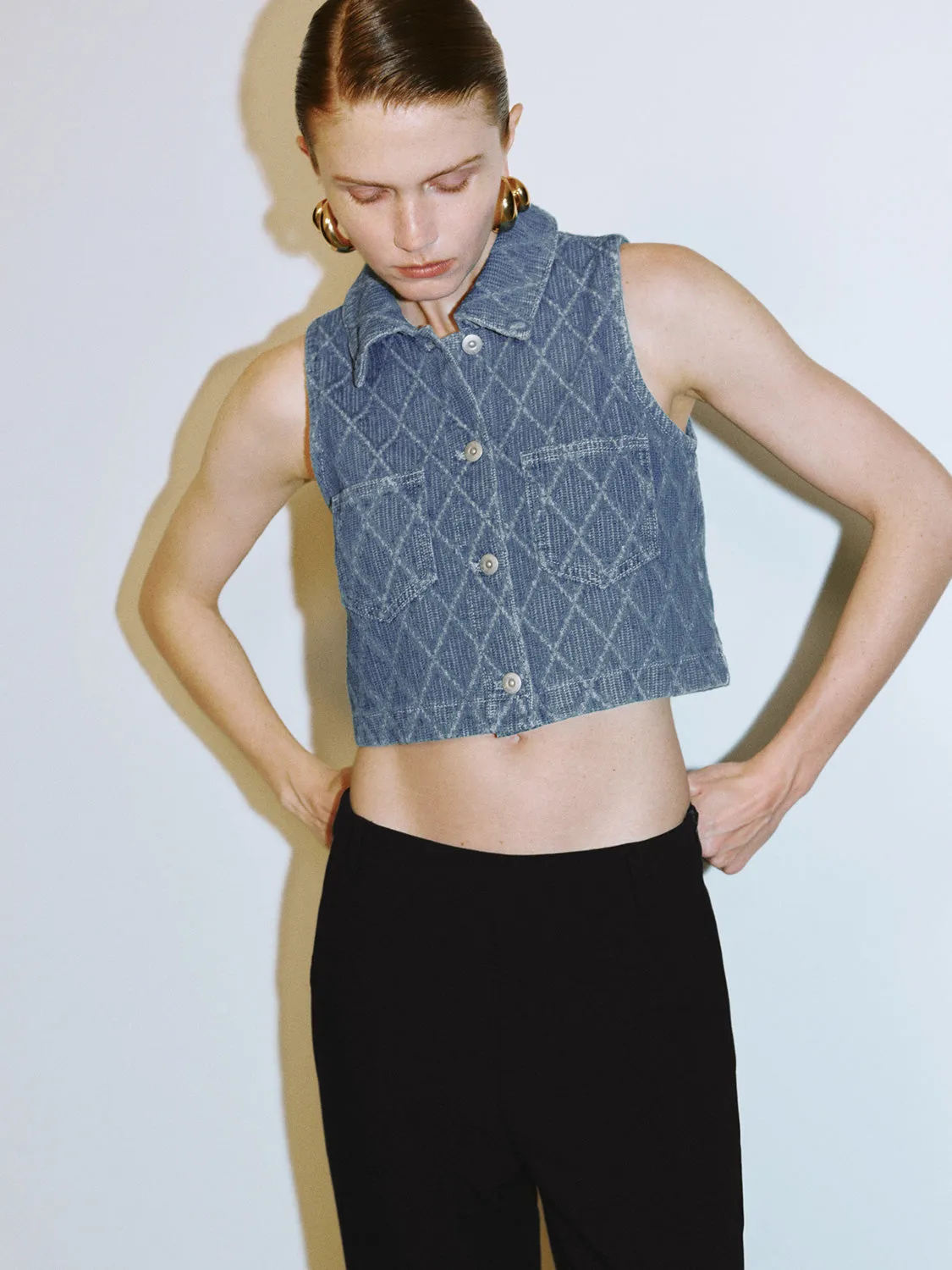 Sleeveless Denim Jackets