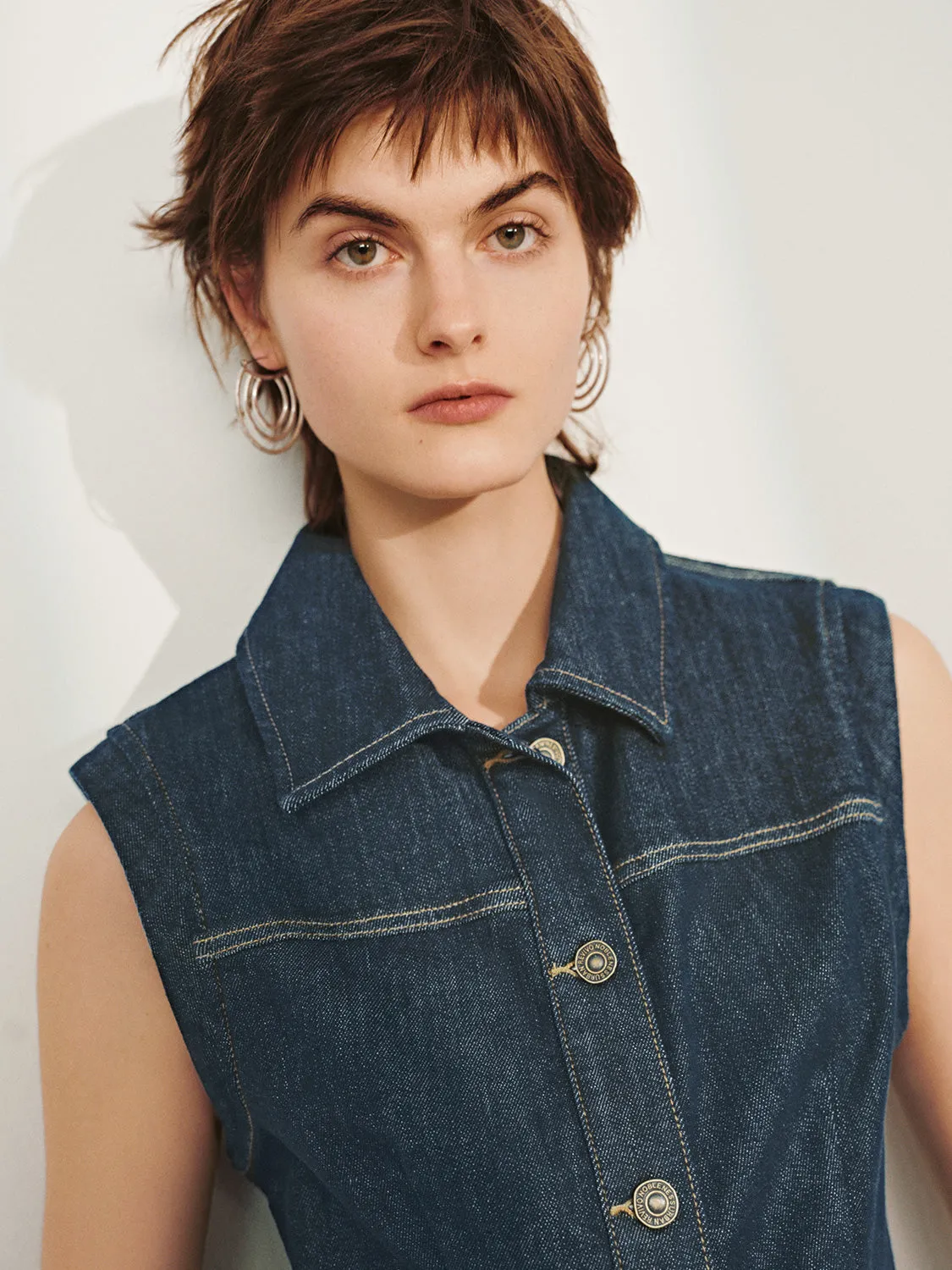 Sleeveless Denim Jackets