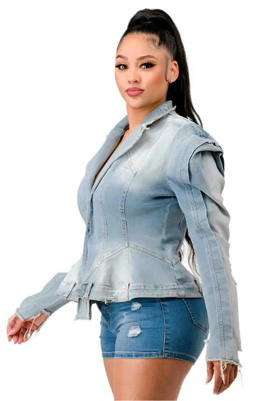 So Vintage- Denim Fashion Jacket