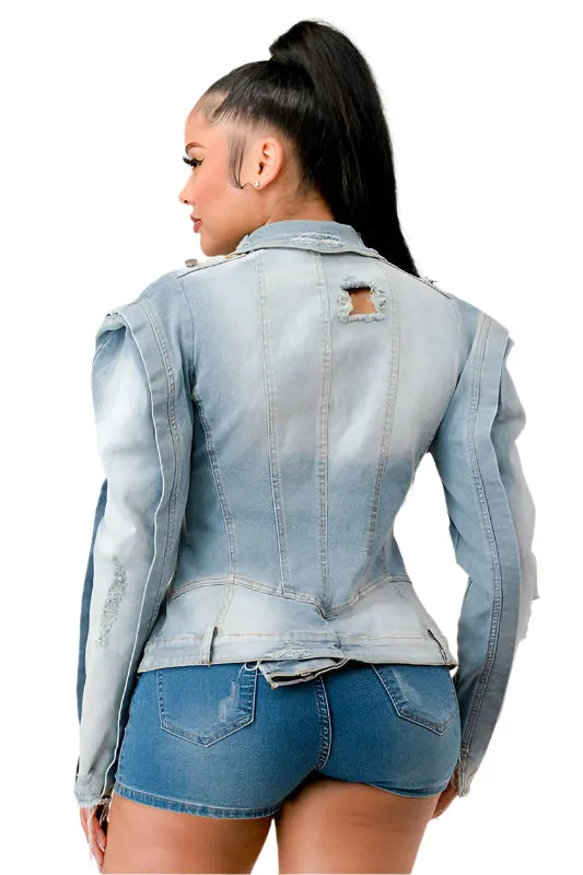 So Vintage- Denim Fashion Jacket