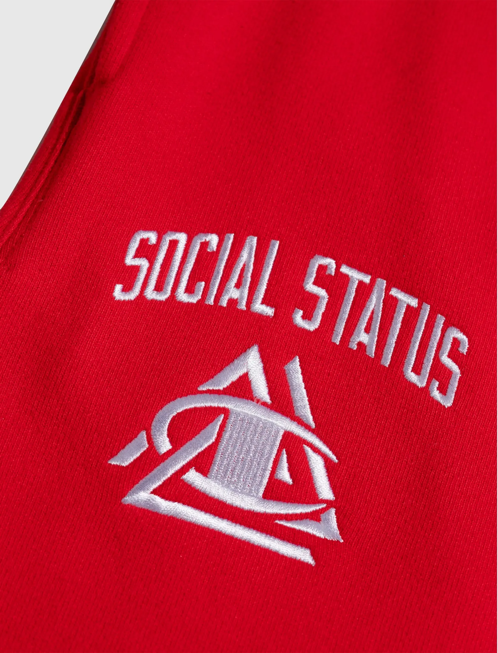 SOCIAL STATUS REVERSE WEAVE PANTS