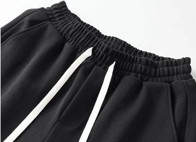 Soft and Relaxed Fit Straight Leg Sweatpants for Men