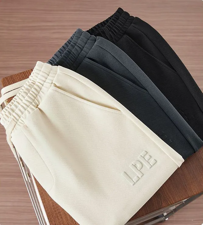 Soft and Relaxed Fit Straight Leg Sweatpants for Men