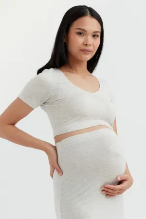 Soft Essential Bamboo Crop Top