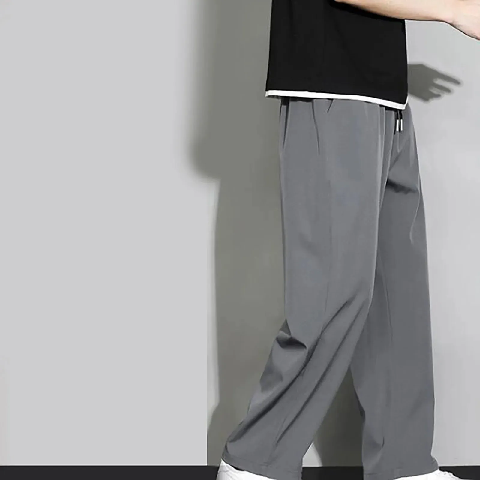 Sommer Ice Silk Herrenhose - Leicht und Atmungsaktiv