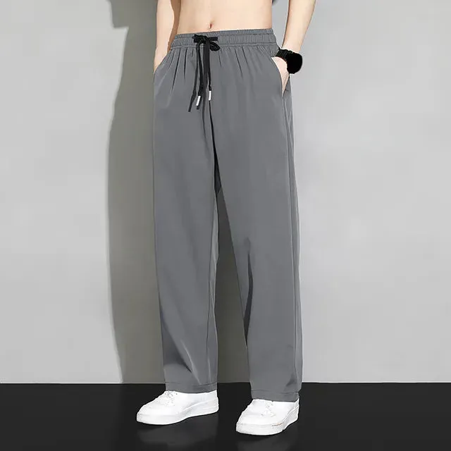 Sommer Ice Silk Herrenhose - Leicht und Atmungsaktiv