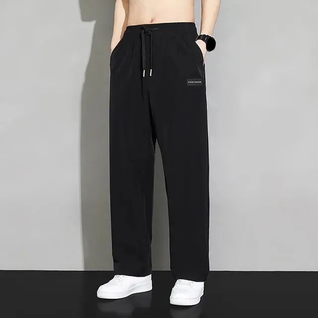 Sommer Ice Silk Herrenhose - Leicht und Atmungsaktiv