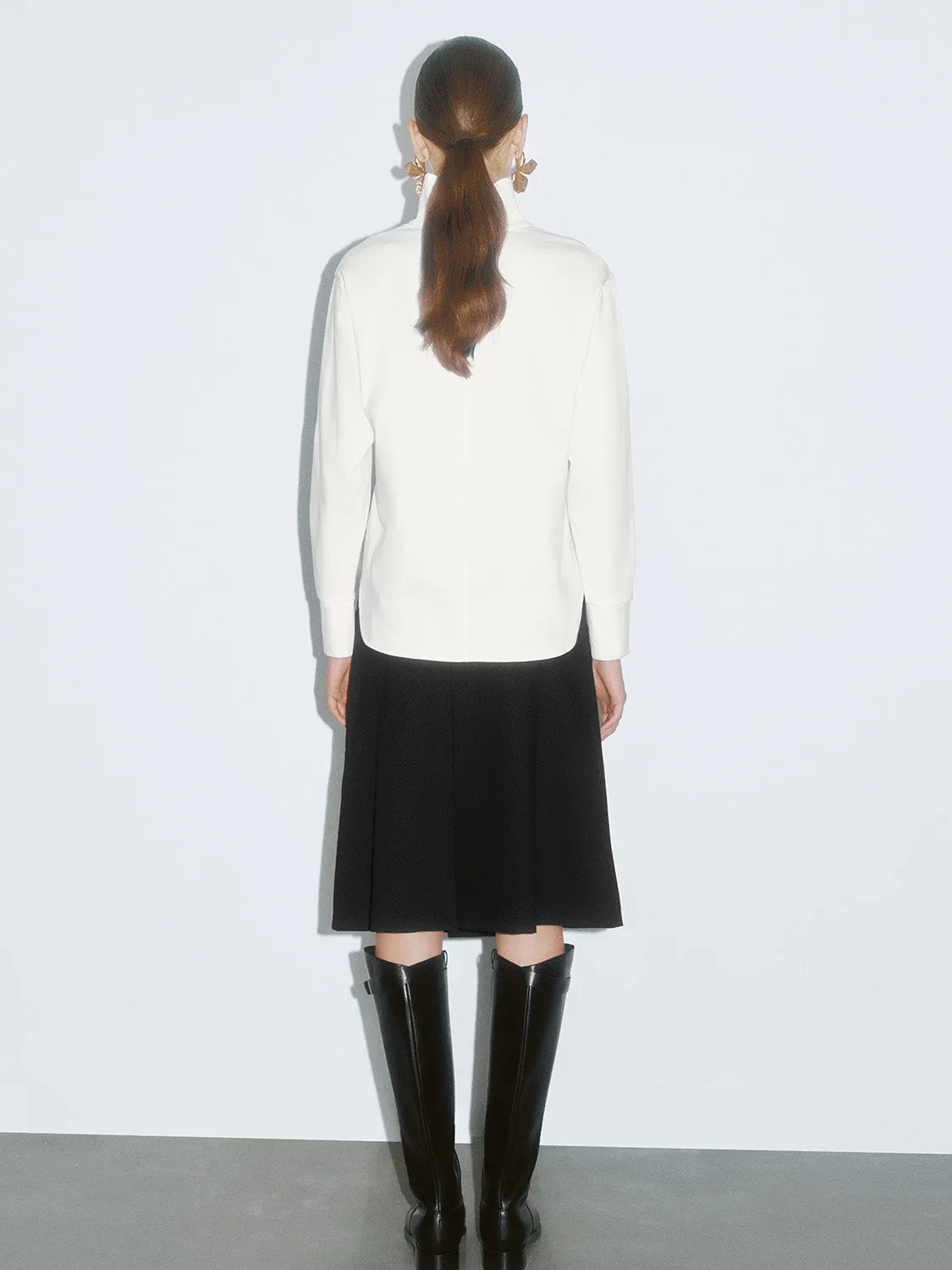 Split Hem A-Line Skirts