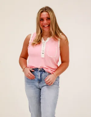 State of Grace Pink Tank
