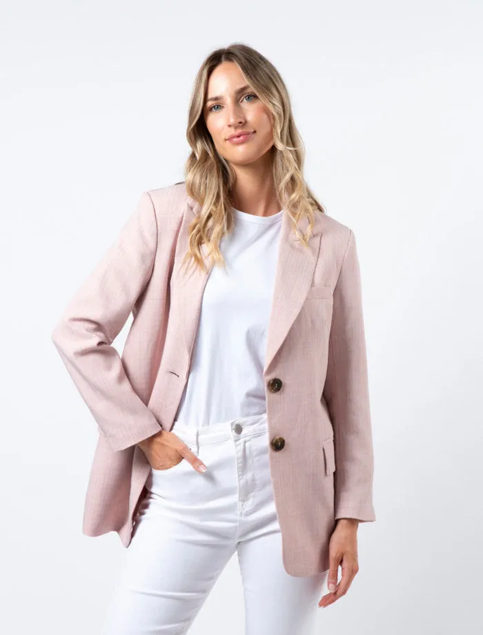 Stella   Gemma Bala Blazer | Rose
