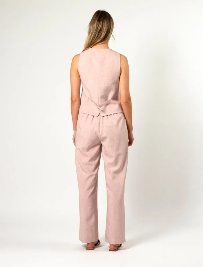 Stella   Gemma Beau Waistcoat | Rose