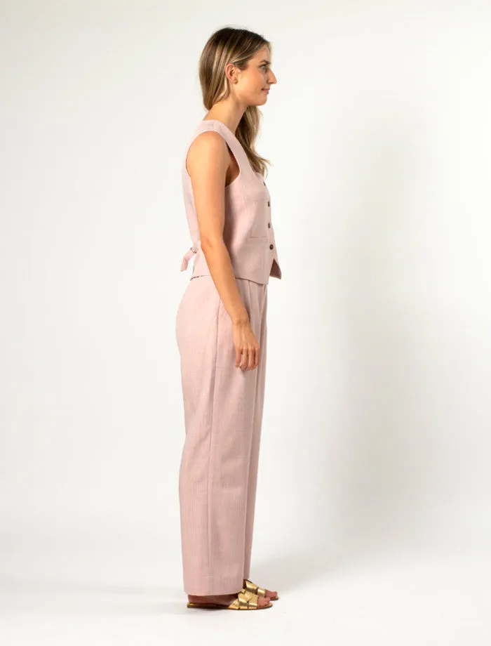 Stella   Gemma Beau Waistcoat | Rose